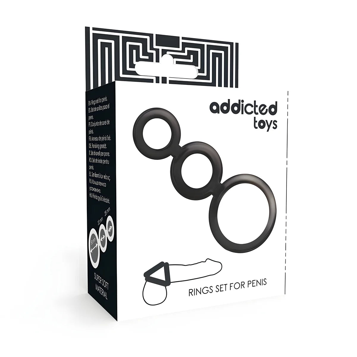 addicted toys ensemble danneau pour penis fume