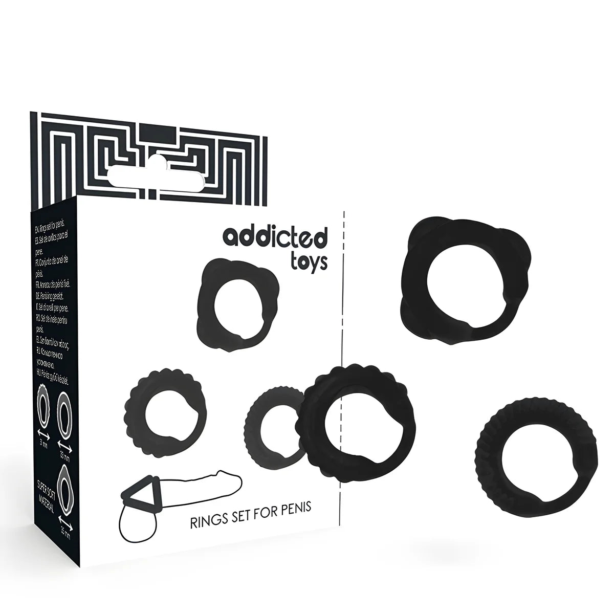 addicted toys ensemble c ring noir