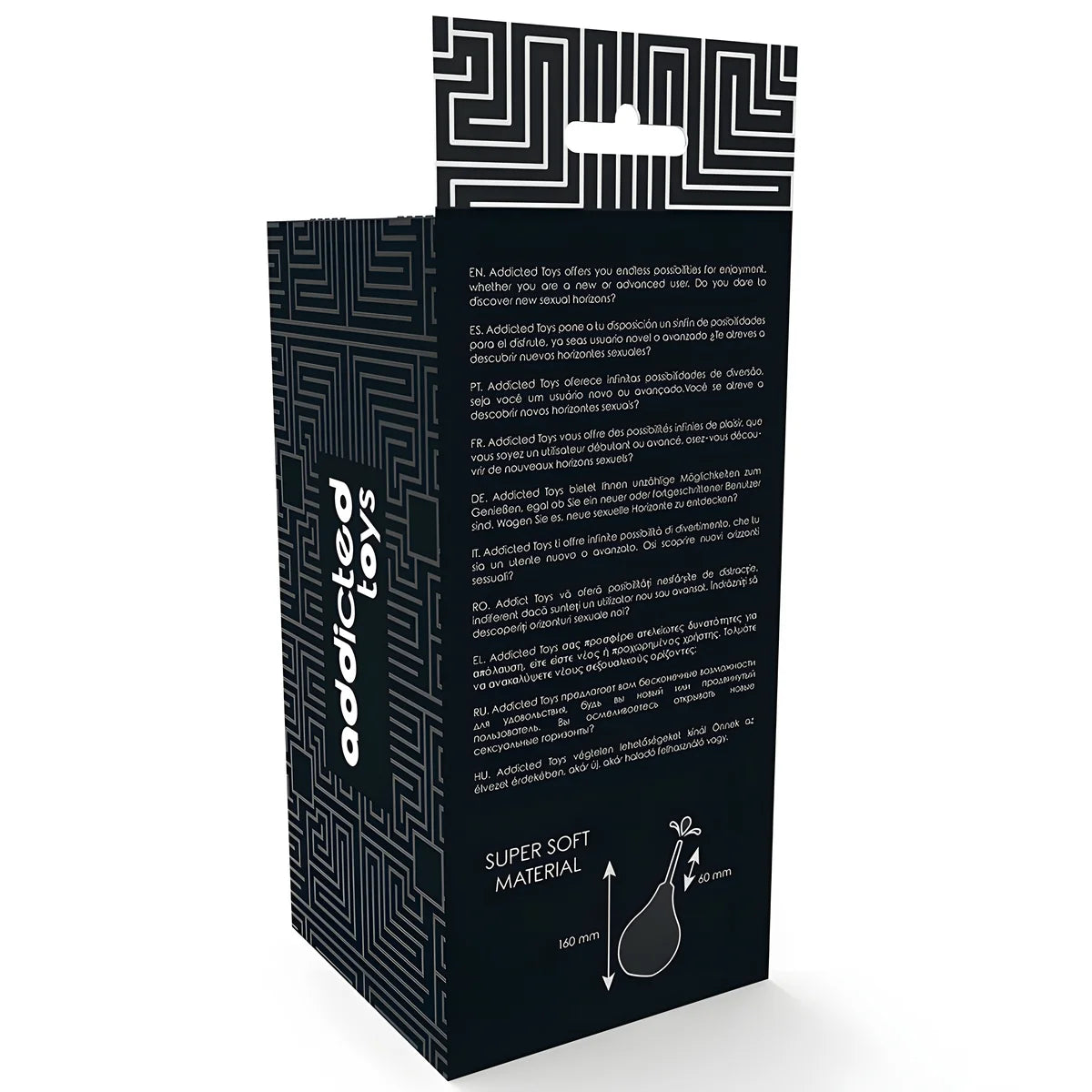 adiccted toys douche anal noir