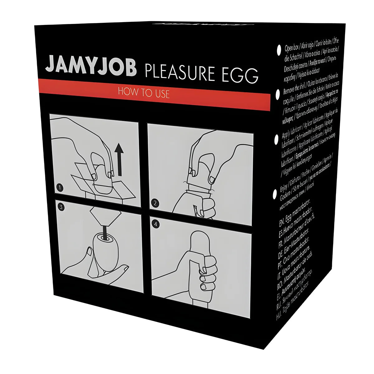 jamyjob masturbateur egg noir version discrett