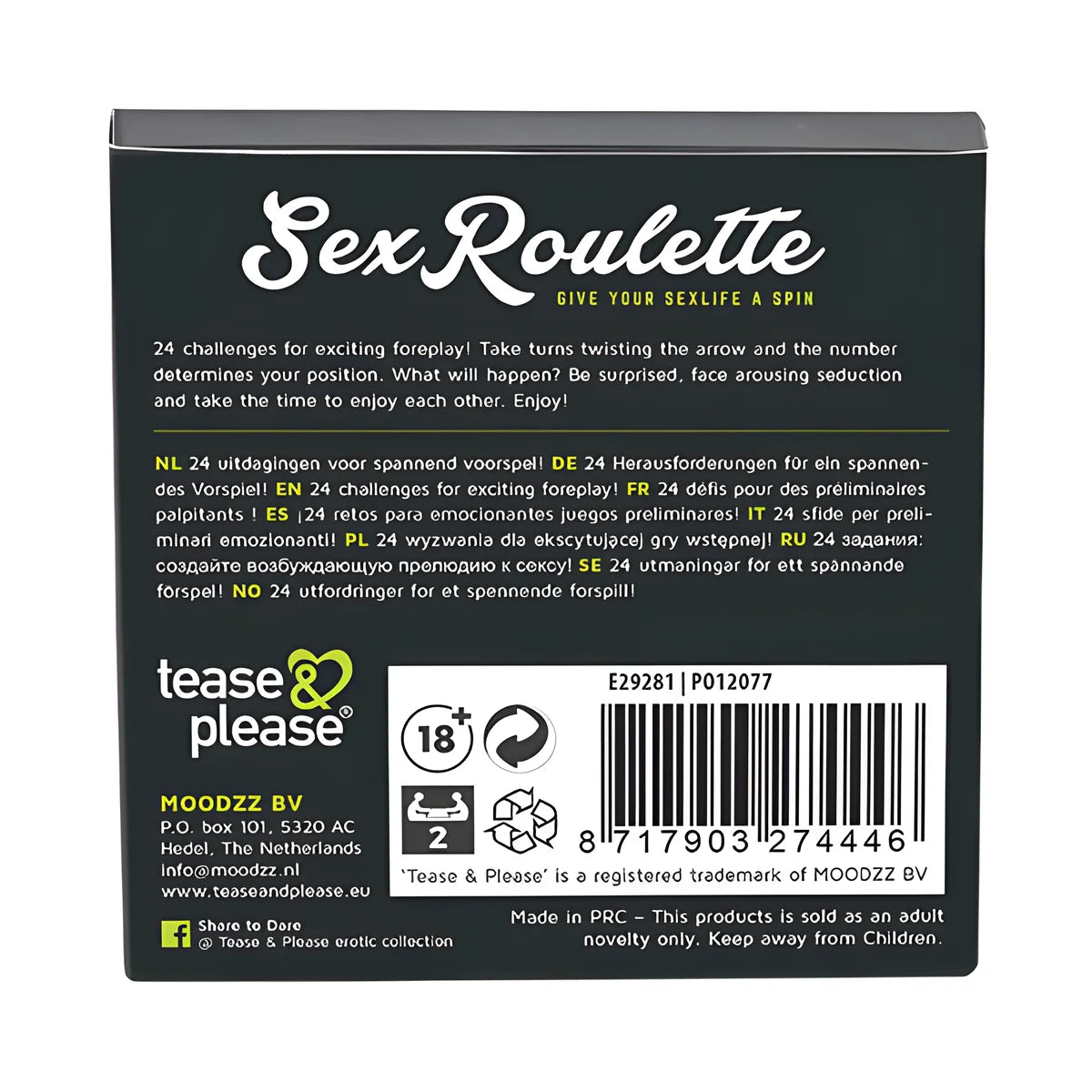 tease please preliminaires de la roulette sexe