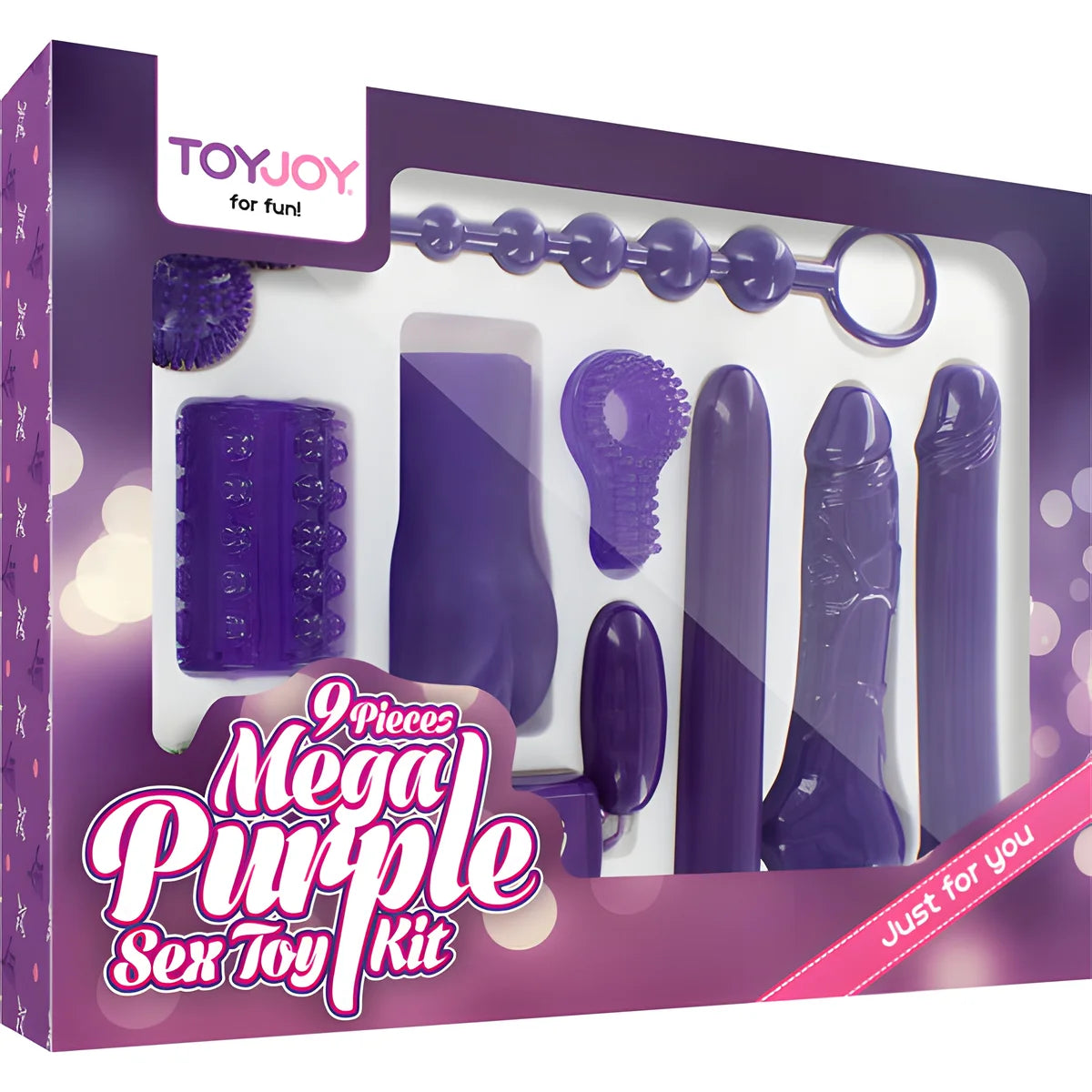 toyjoy just for you kit de jouets sexuels mega violet