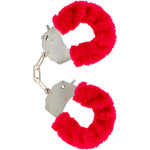 TOYJOY - MANCHETTES FURRY FUN BONDAGE ROUGE - Vignette | Adopt1toy