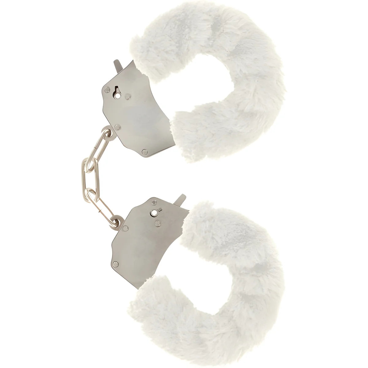 toyjoy manchettes furry fun bondage blanc