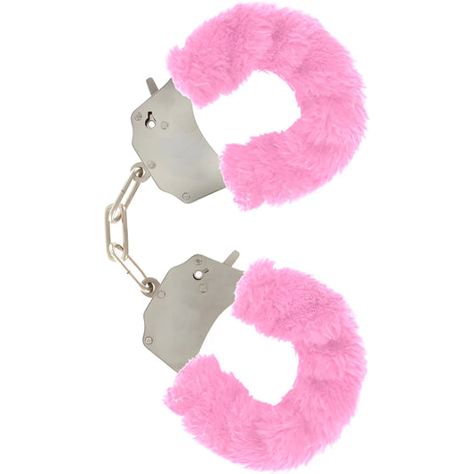 toyjoy manchettes furry fun bondage rose