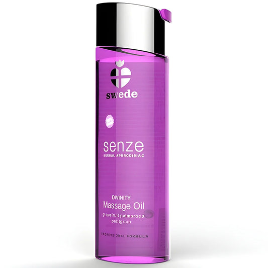 swede herbal aphrodisiaque huile de massage divinity 75 ml
