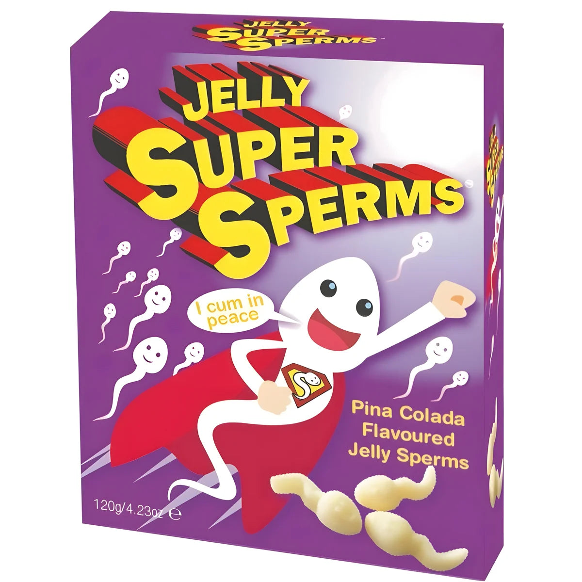 spencer fleetwood jelly super sperm gummies forme sperme 120 gr