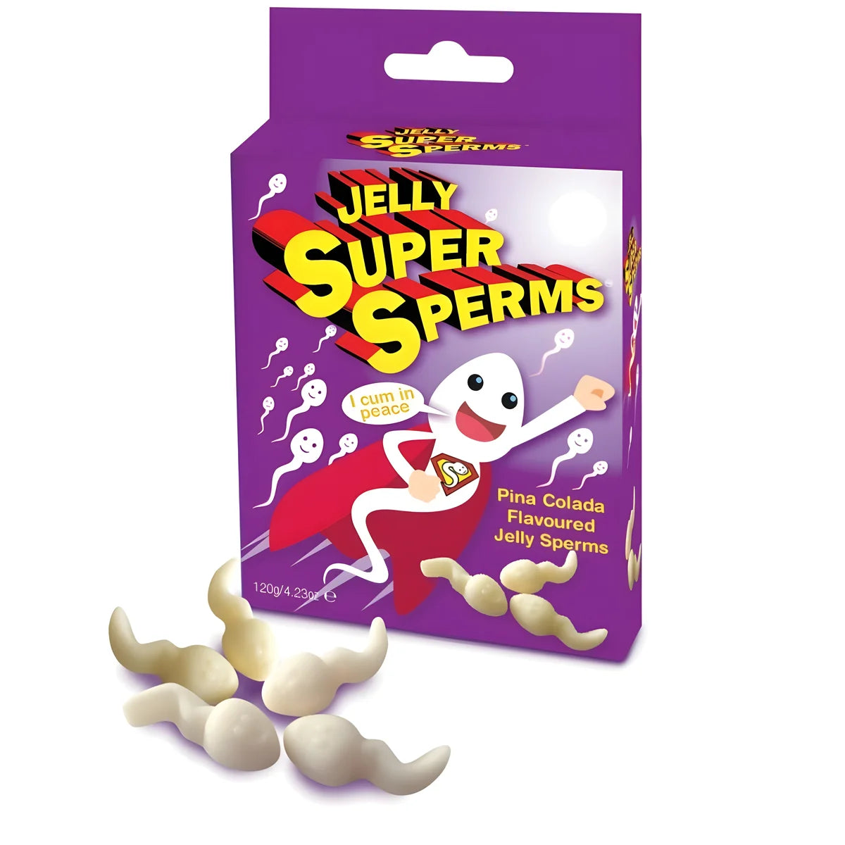 spencer fleetwood jelly super sperm gummies forme sperme 120 gr