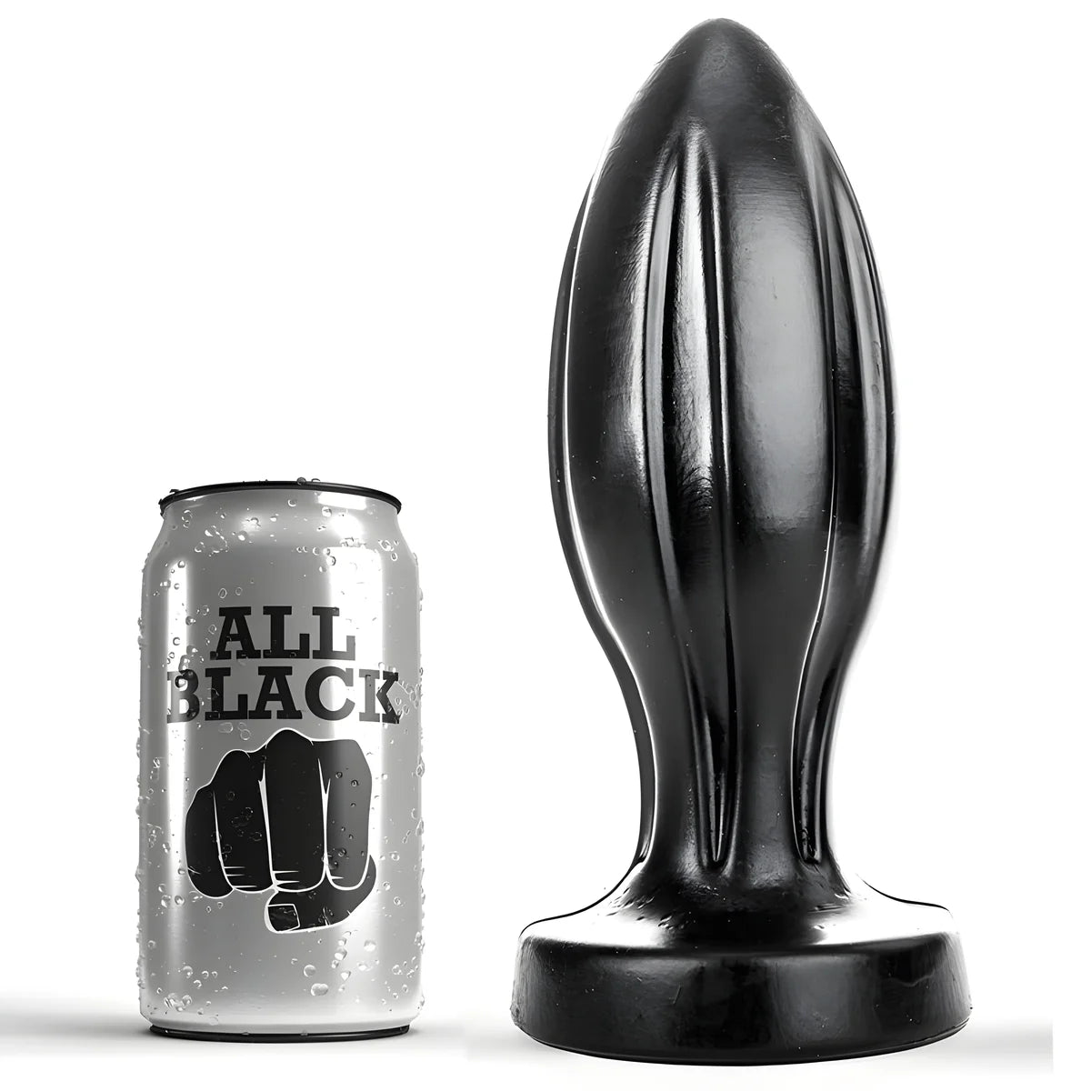 all black plug anal 21 cm