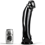 Dong solide - plaisir vaginal et anal ALL BLACK - Vignette | Adopt1toy