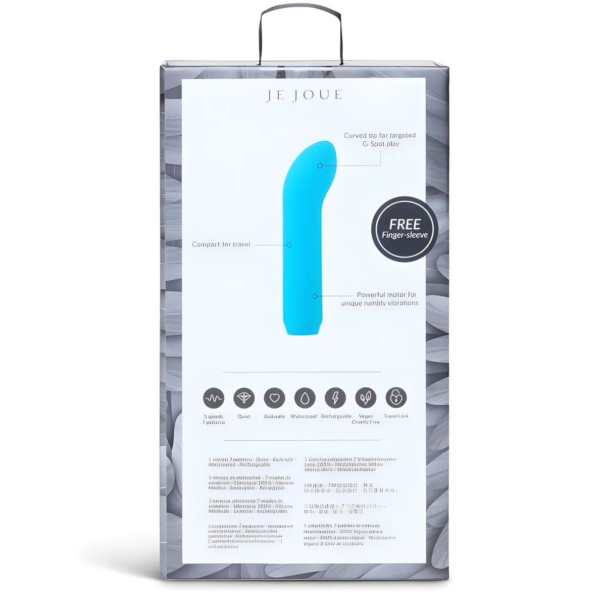 je joue vibrateur bullet g spot bleu