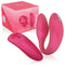 we vibe vibrateur chorus pour couples avec commande de squeeze rose
