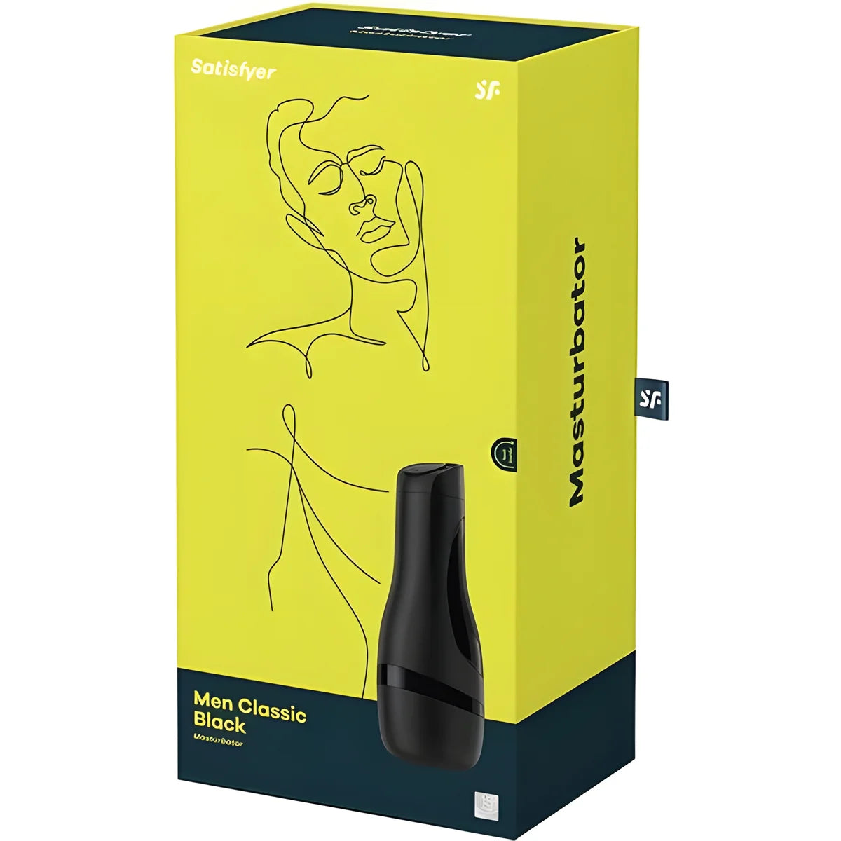 satisfyer masturbateur homme classique argent