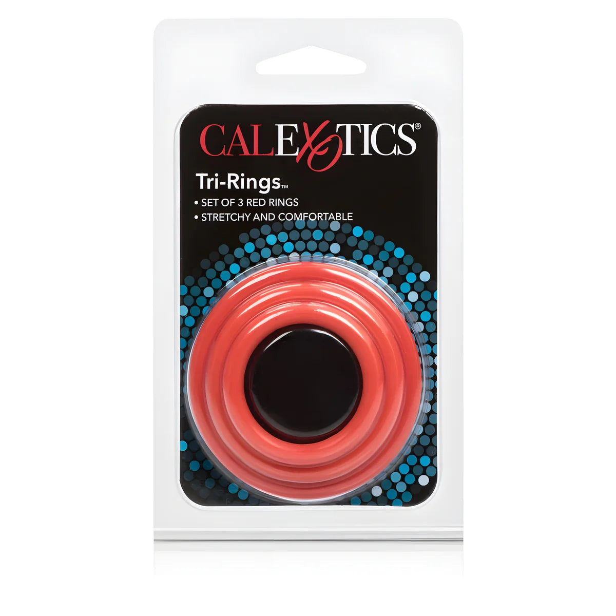 calexotics jeu de trois anneaux rouge