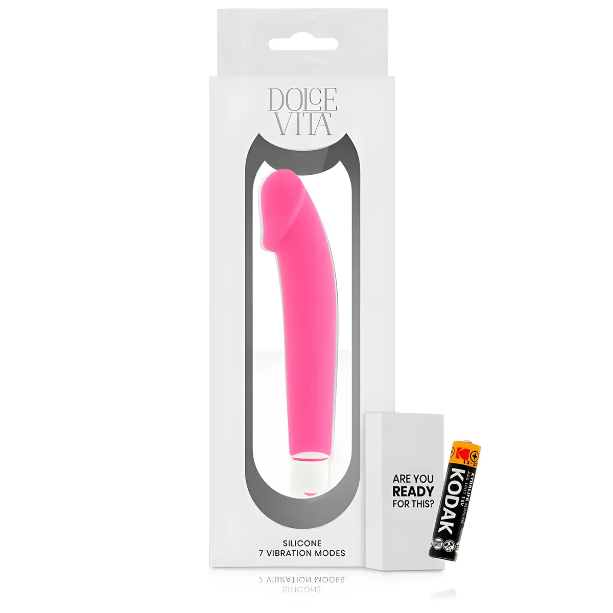 dolce vita realistic pink silicone