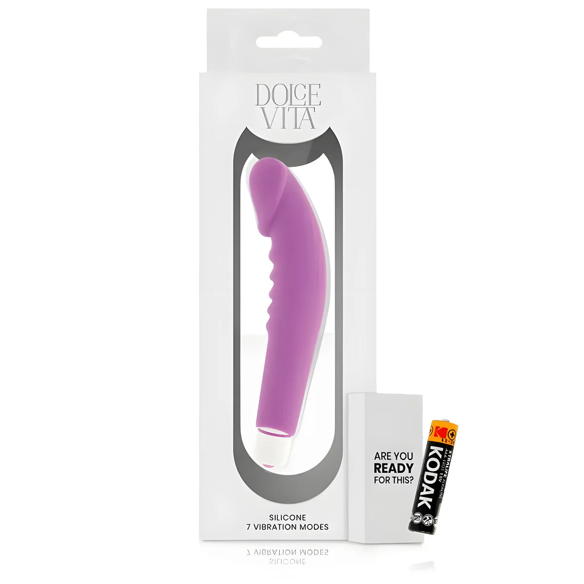 dolce vita realistic pleasure purple silicone