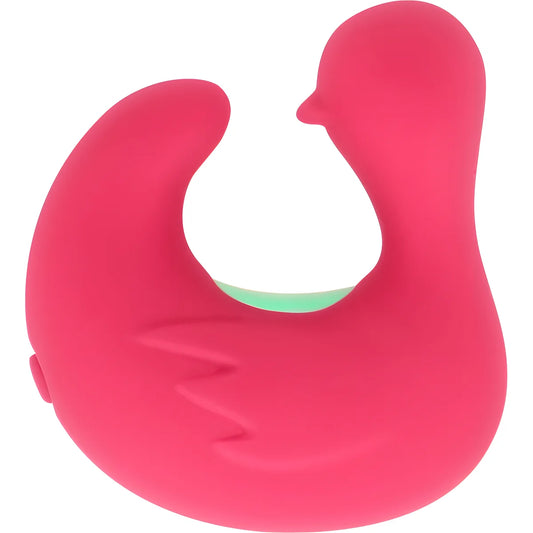 happy loky duckymania doigt stimulateur en silicone rechargeable