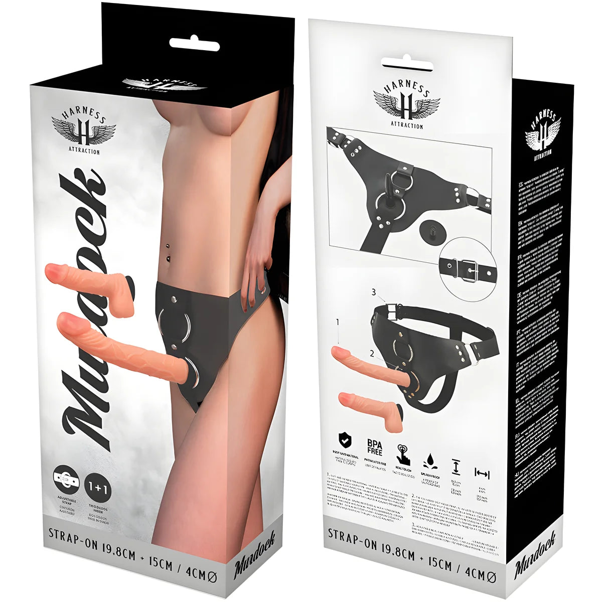 harness attraction rnes murdock 19 8 15 cm o 4 cm