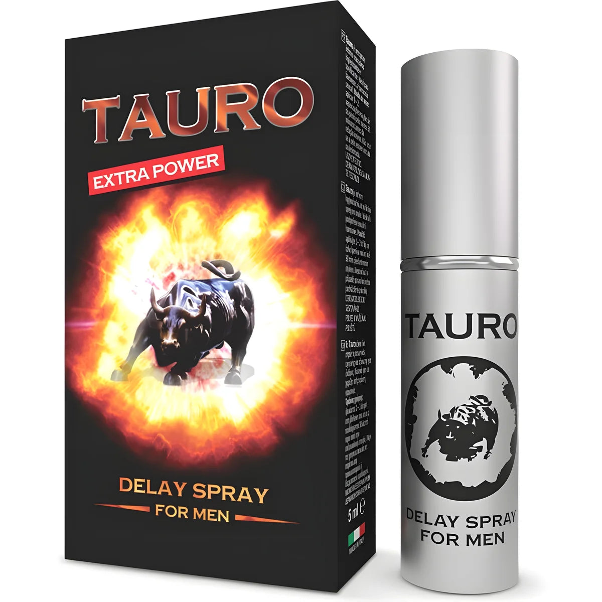 tauro extra power spray retardant pour homme 5 ml