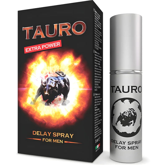 tauro extra power spray retardant pour homme 5 ml
