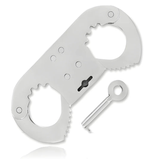 metal hard manchette de pouce menottes de doigt