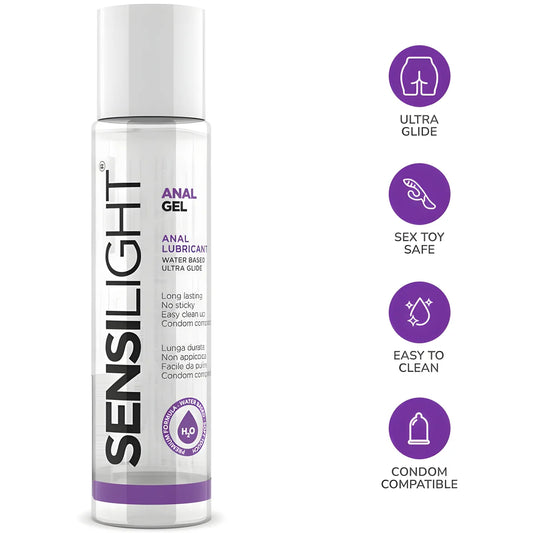 intimateline gel anal glissant sensilight 60 ml