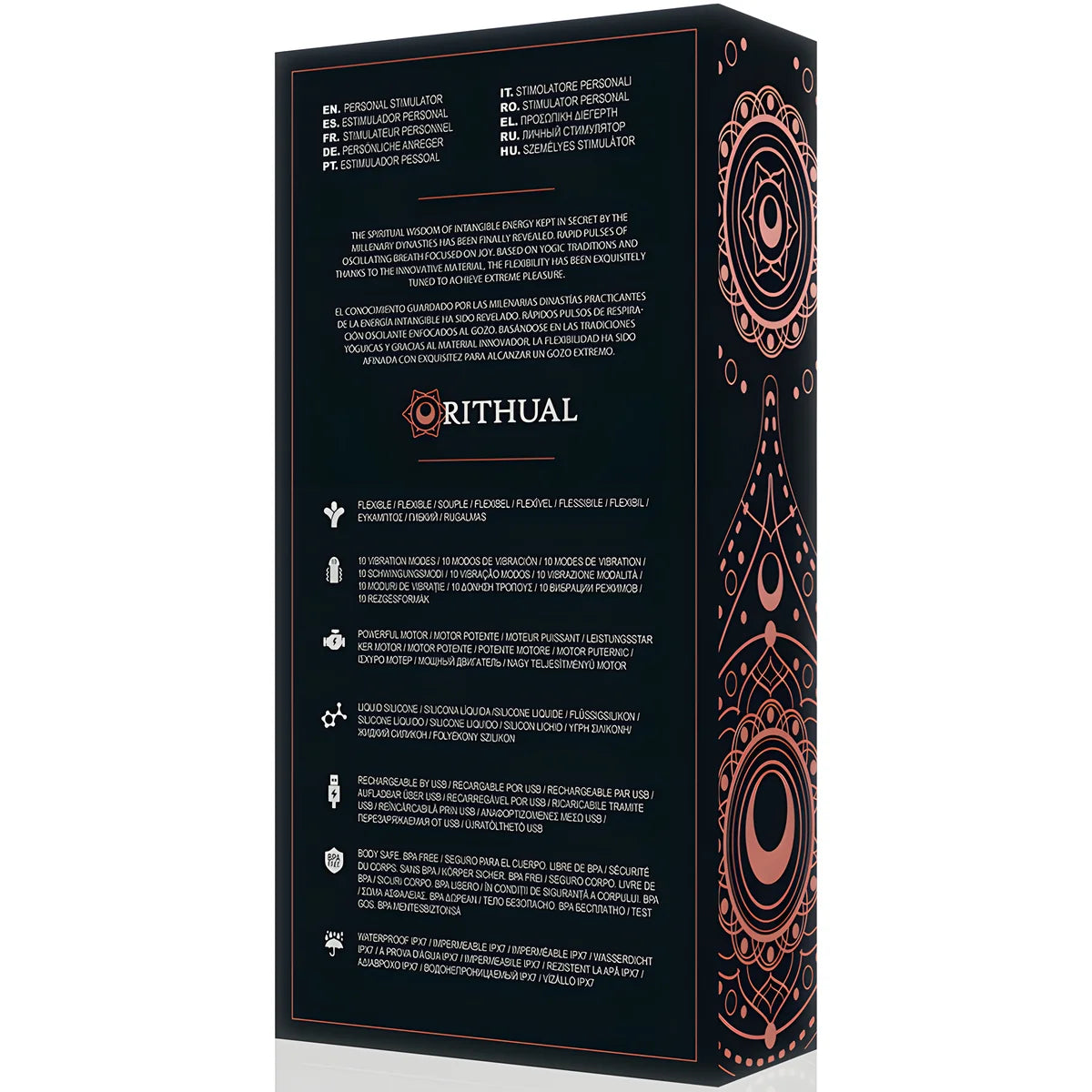 rithual stimulateur kriya rechargeable orchidee g point