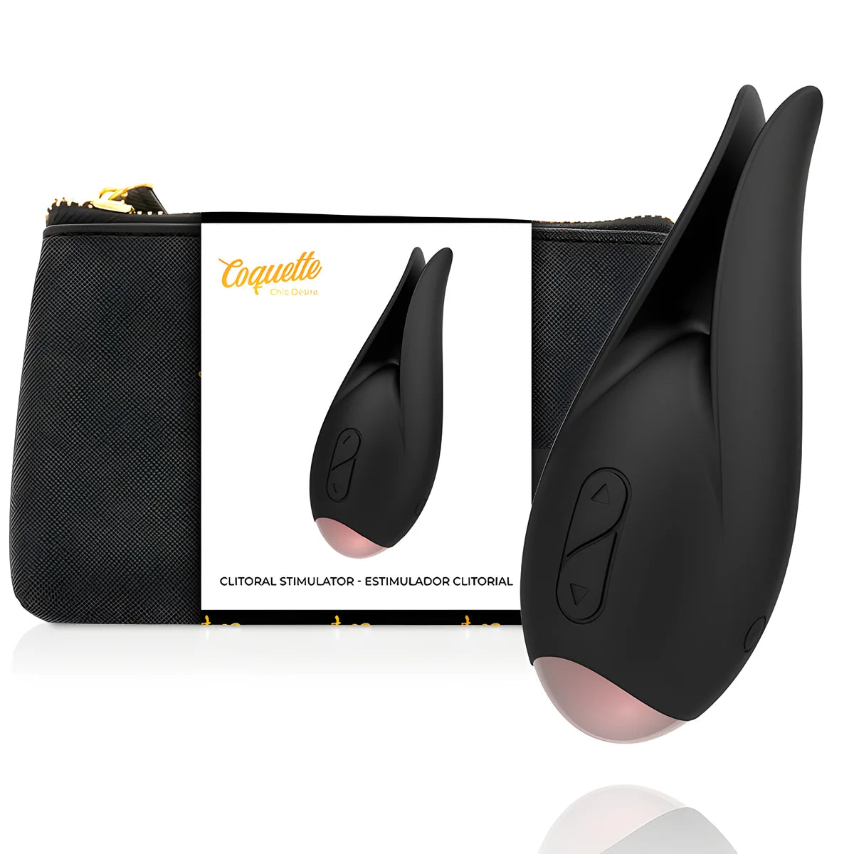 coquette chic desire stimulateur clitorial noir or 3