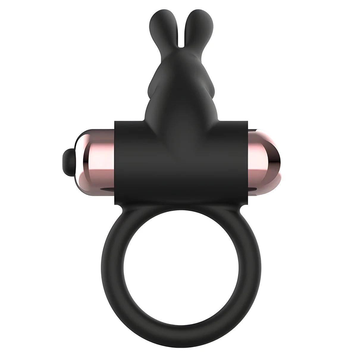 coquette chic desire cockring avec vibrateur noir or