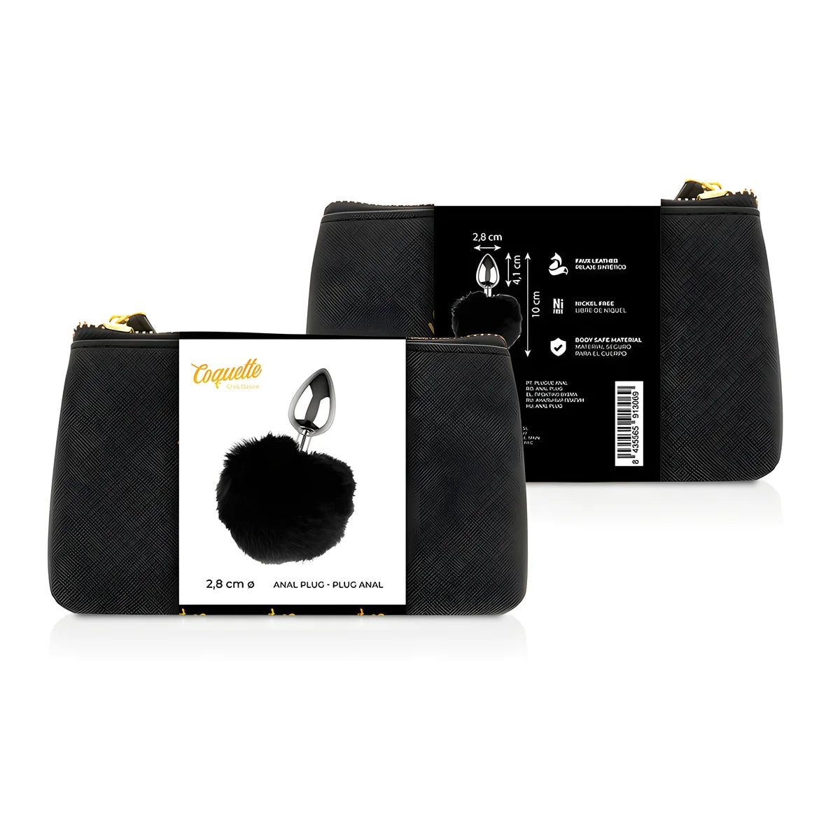 coquette chic desire plug anal metal taille l 2 8 x 4 1 cm