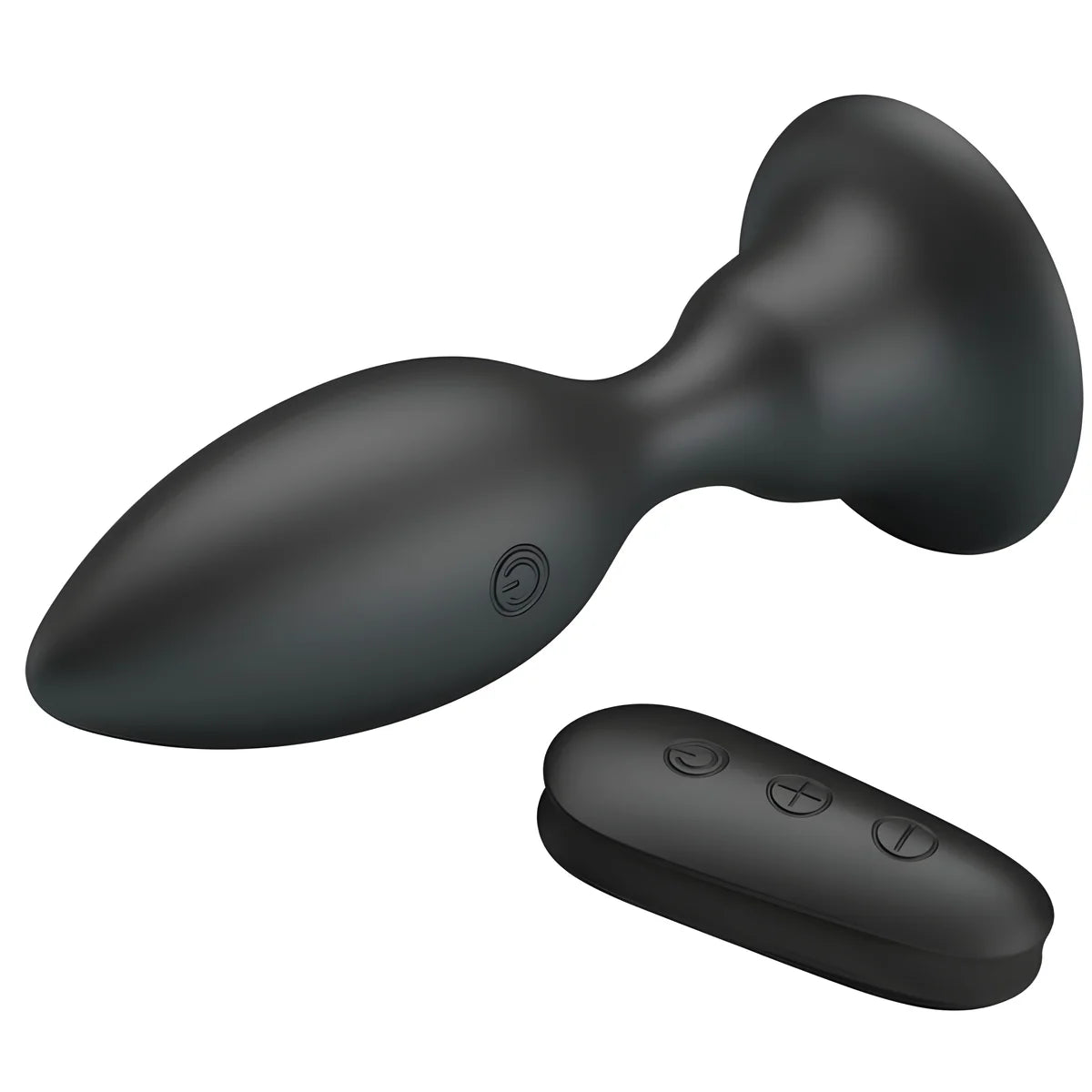 mr play plug anal avec telecommande vibration noire