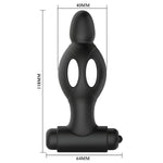 MR PLAY - PLUG ANAL EN SILICONE AVEC VIBRATION - Vignette | Adopt1toy