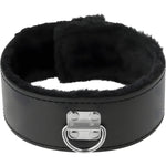 Collier Darkness en néoprène et cuir doux AVEC - Vignette | Adopt1toy