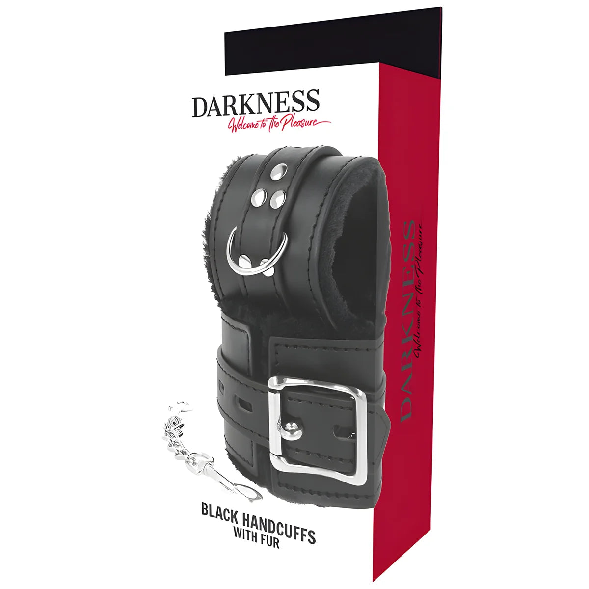 darkness menottes bdsm doublees noires