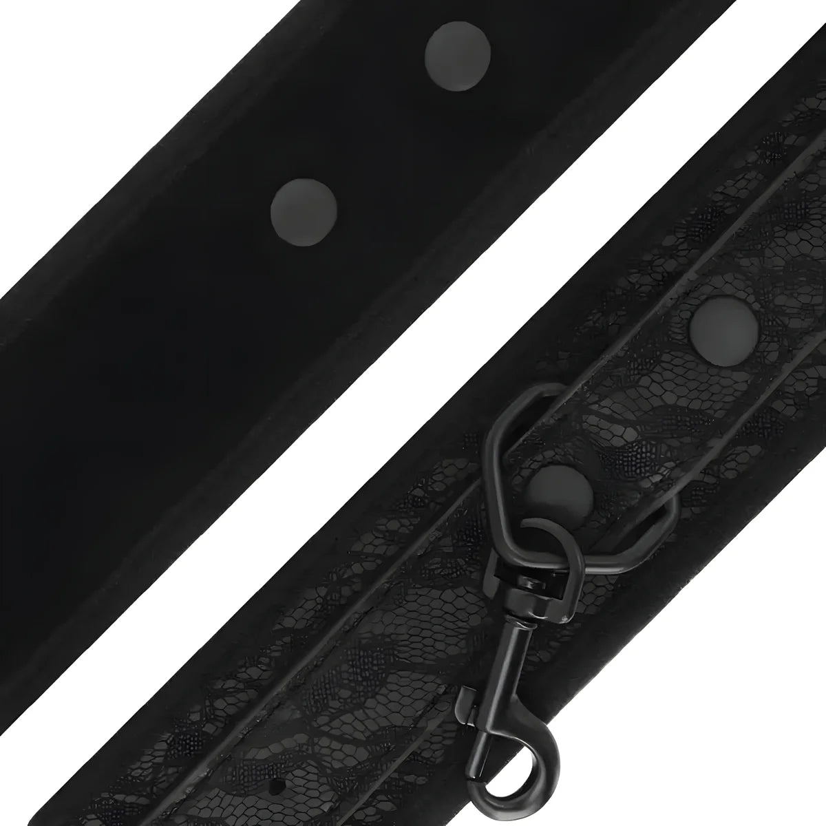 darkness menottes bdsm luxe noires