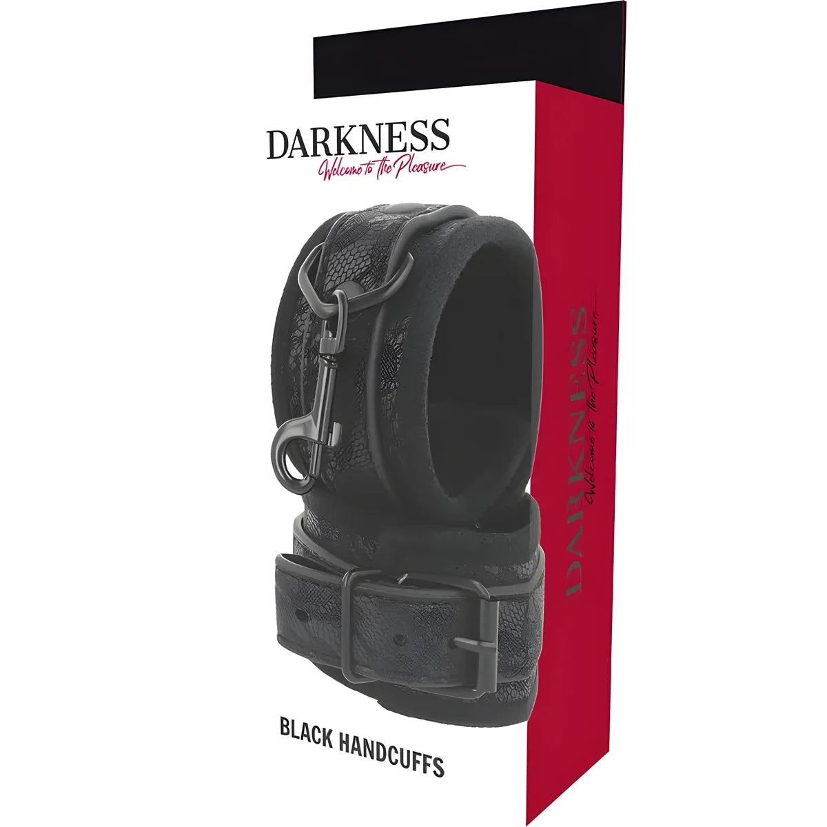 darkness menottes bdsm luxe noires