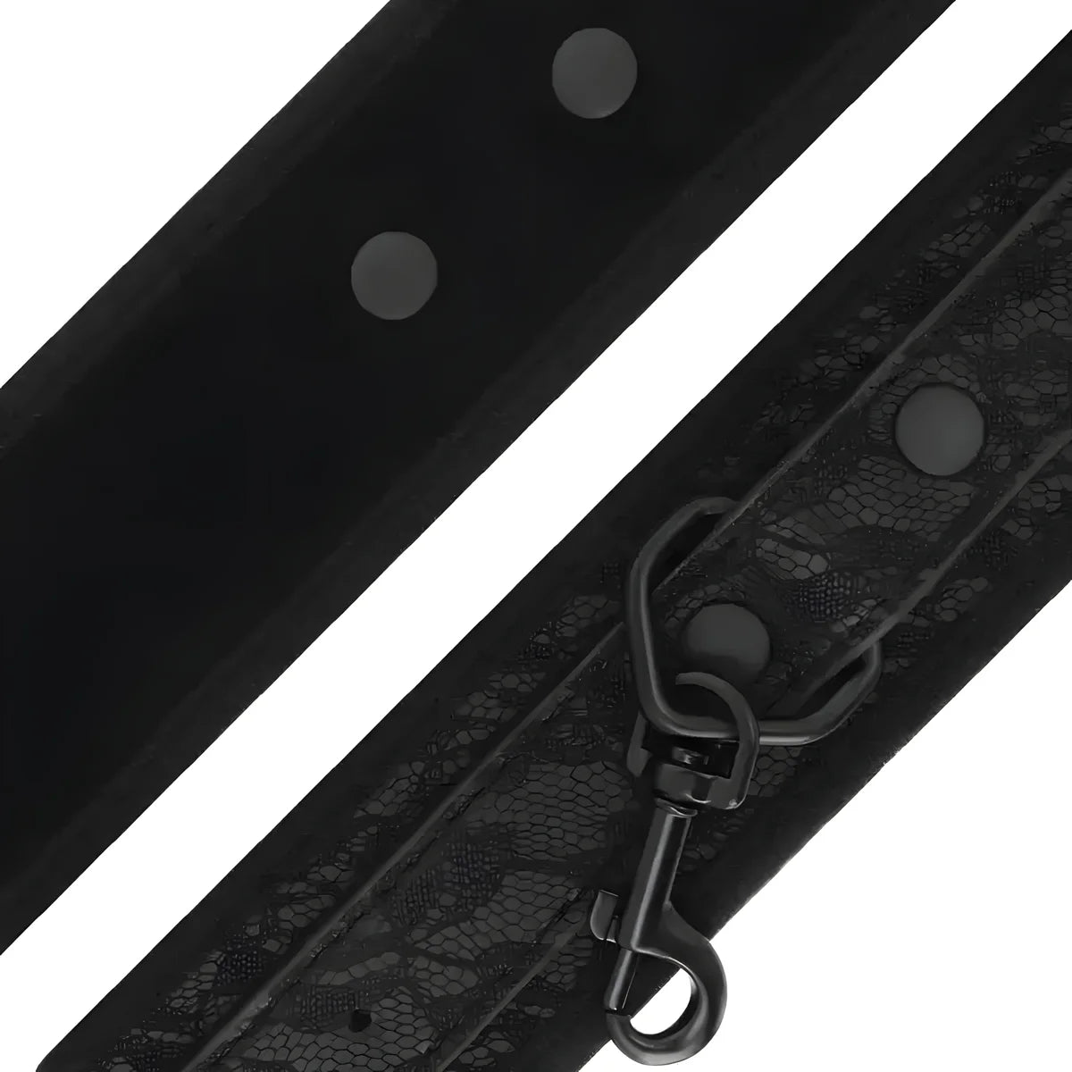 darkness menottes bdsm luxe noires