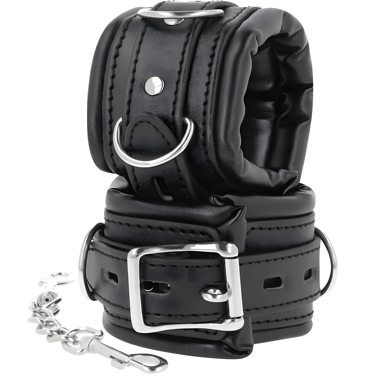 darkness menottes bdsm rembourrees