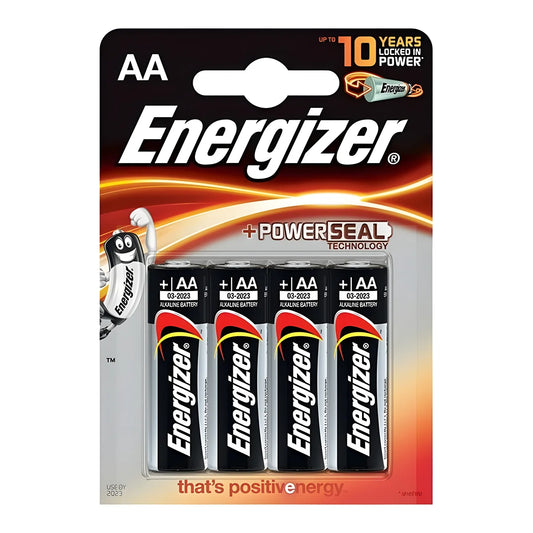 energizer pile alcaline aa lr6 4