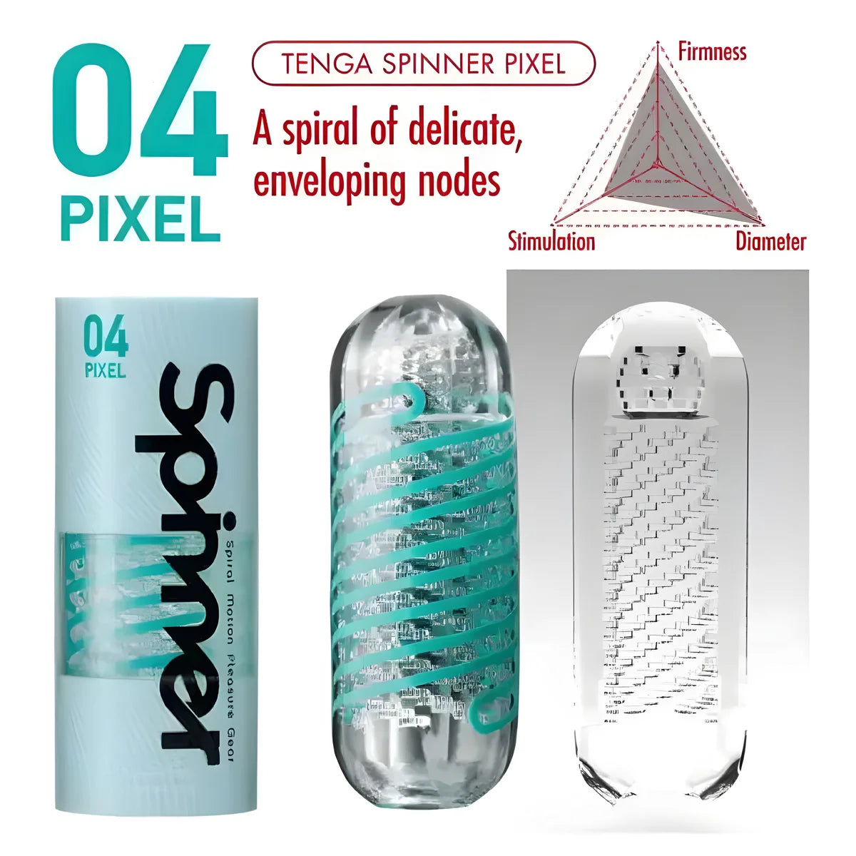 tenga spinner masturbateur pixel