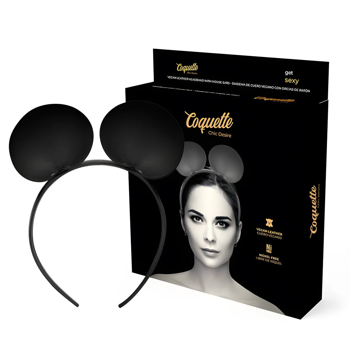coquette chic desire serre tete avec oreilles de souris
