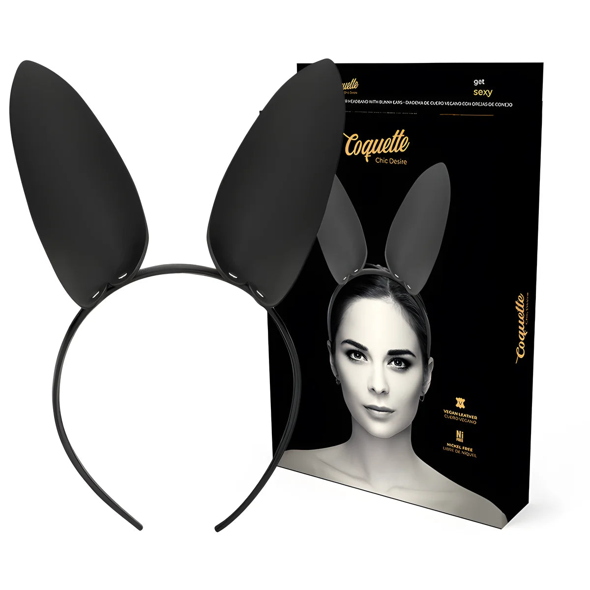 coquette chic desire serre tete avec oreilles de lapin
