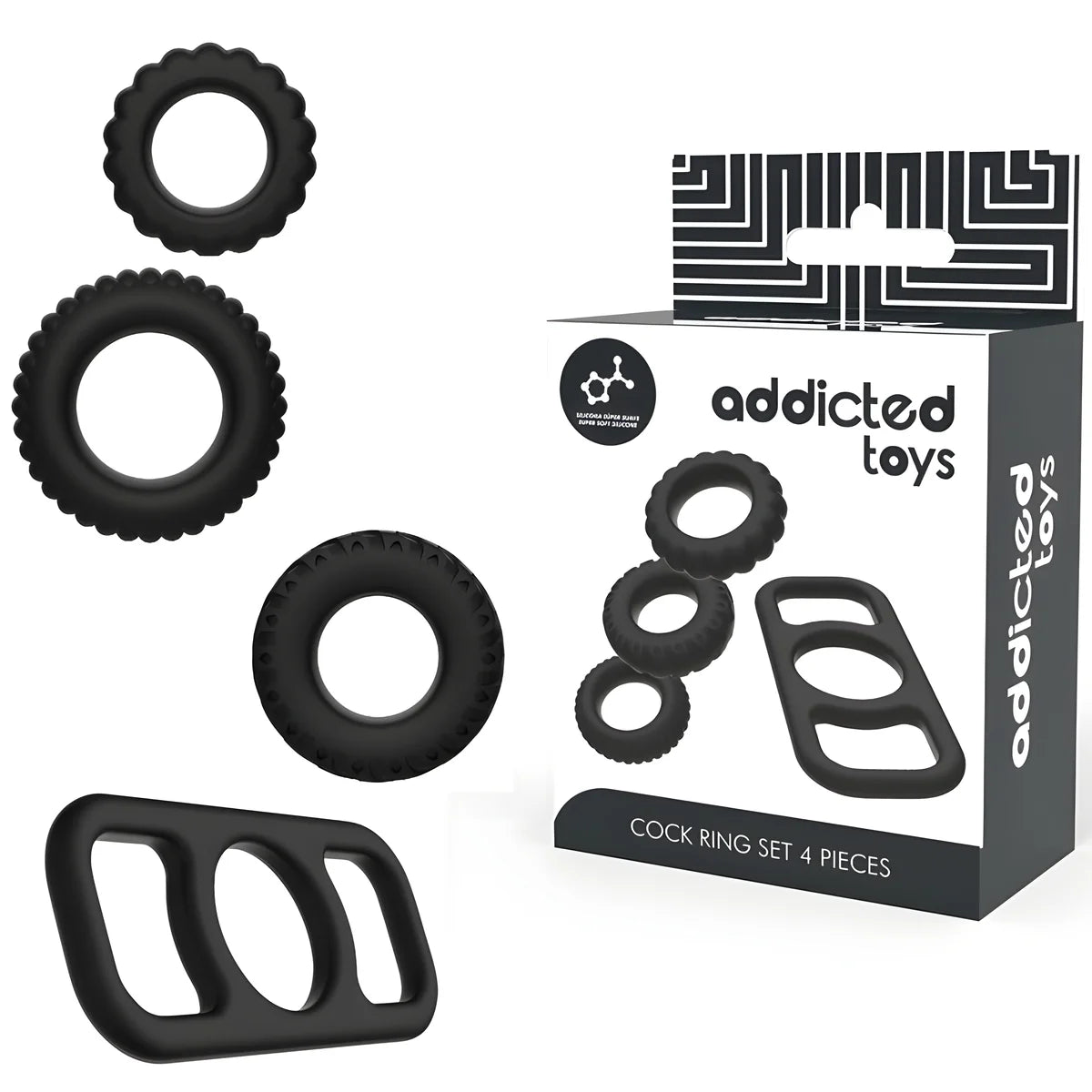 addicted toys ensemble danneau penial 4 pieces