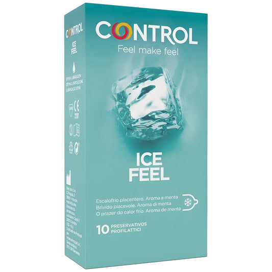 control effet ice feel cool 10 unites