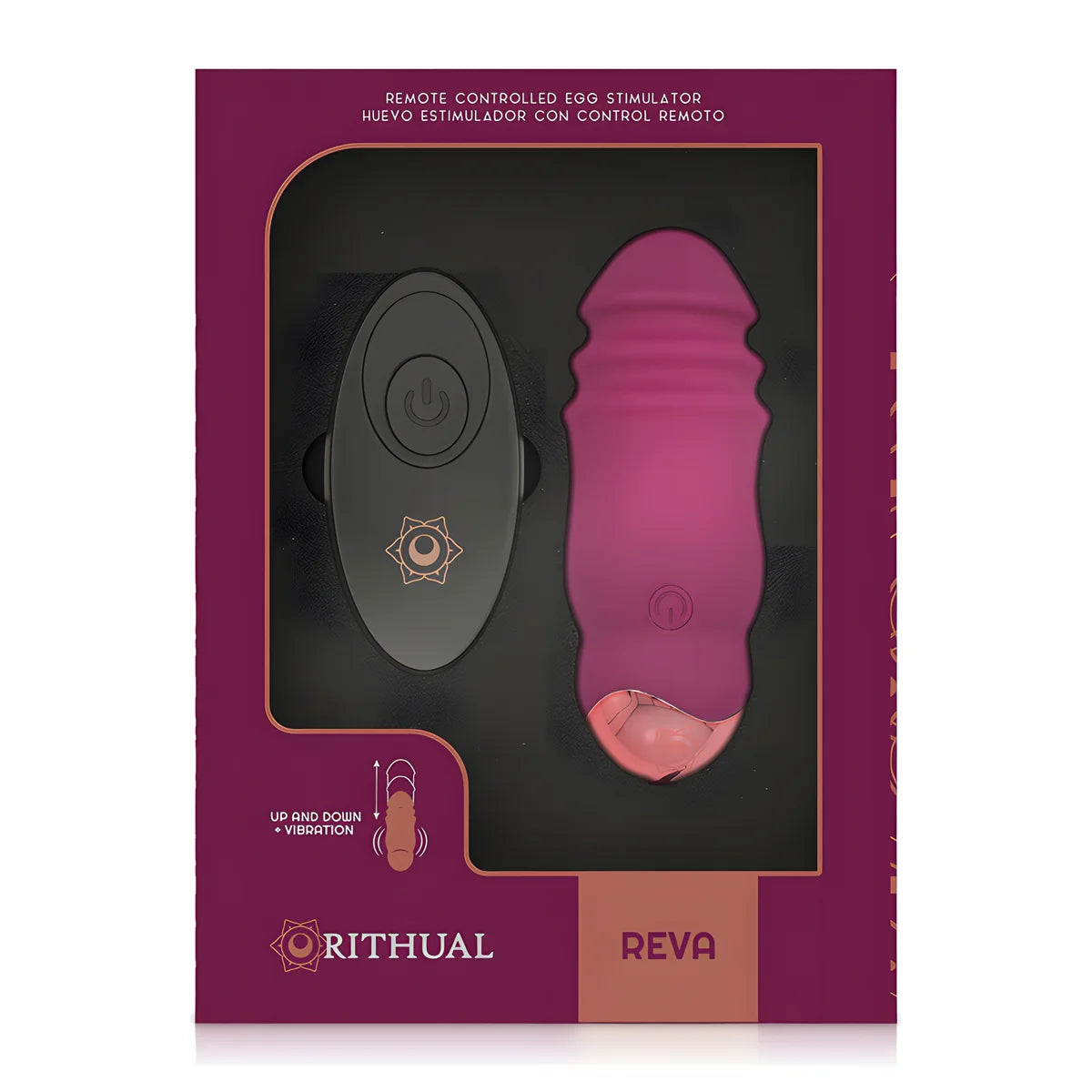 rithual reva egg telecommande up down vibration
