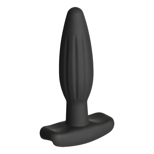 electrastim silicone noir rocker anal plug petit