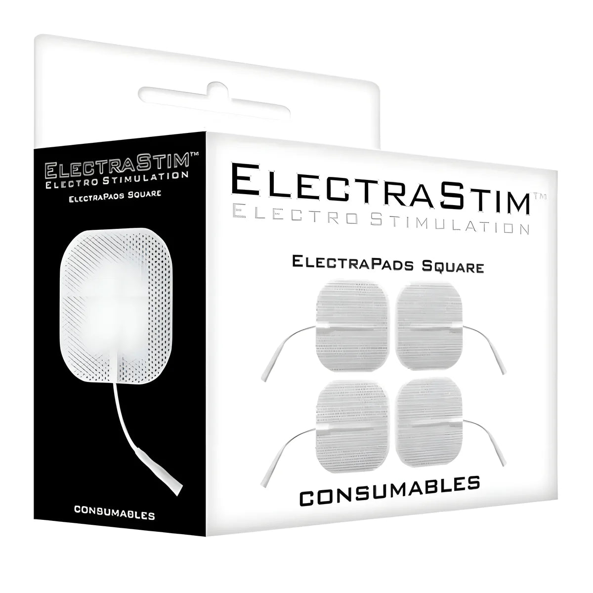 electrastim tampons auto adhesifs carres