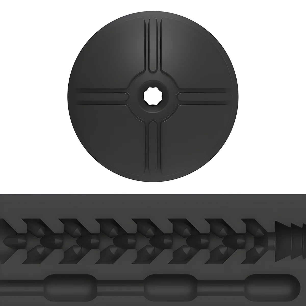 kiiroo couverture de masturbateur anal titan ajustement maximum