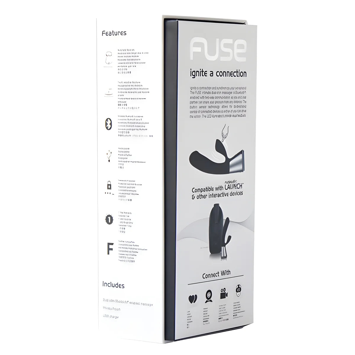 kiiroo ohmibod fuse app telecommande noir