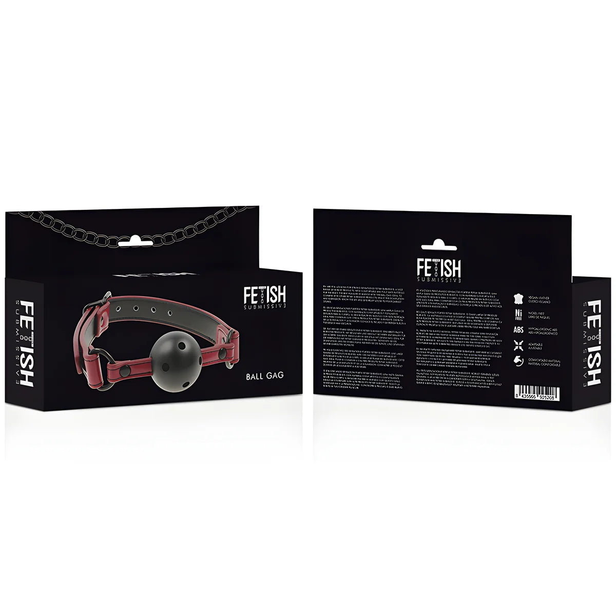 fetish submissive dark room baillon respirant